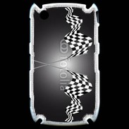 Coque Black Berry 8520 Drapeau de fin de course