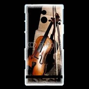 Coque Sony Xperia P Violon