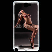 Coque Samsung Galaxy Note 2 Body painting Femme