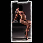 Coque LG P990 Body painting Femme