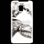Coque LG P990 Tatouage homme
