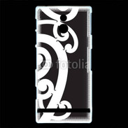 Coque Sony Xperia P Tatouage Maori