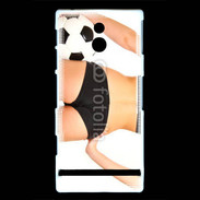Coque Sony Xperia P Football féminin