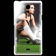 Coque Sony Xperia T Rugby féminin