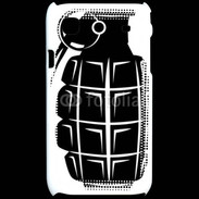 Coque Samsung Galaxy S Grenade noire