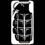 Coque LG P990 Grenade noire