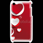 Coque iPhone 3G / 3GS Cœur en porcelaine