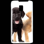 Coque LG P990 Chiot labrador