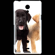 Coque Sony Xperia T Chiot labrador