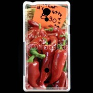 Coque Sony Xperia T Piment d'Espelette