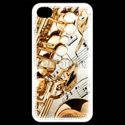 Coque iPhone 4 / iPhone 4S Saxophone