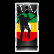 Coque Sony Xperia P Rastaman