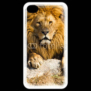 Coque iPhone 4 / iPhone 4S Tête de lion