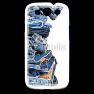Coque Samsung Galaxy S3 Pile de jean's