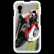 Coque Samsung ACE S5830 Moto sur circuit