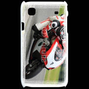 Coque Samsung Galaxy S Moto sur circuit