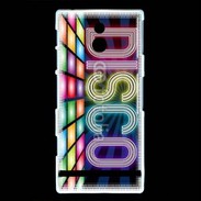 Coque Sony Xperia P Logo Disco