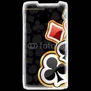 Coque LG P990 Carte de poker