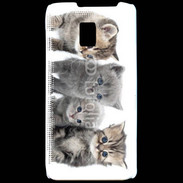 Coque LG P990 Groupe de chatons