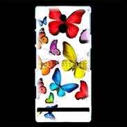 Coque Sony Xperia P Papillon