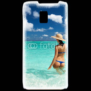 Coque LG P990 Plage sexy