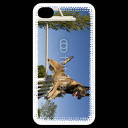 Coque iPhone 4 / iPhone 4S Chien agility