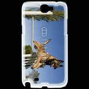 Coque Samsung Galaxy Note 2 Chien agility