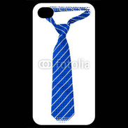 Coque iPhone 4 / iPhone 4S Cravate bleue