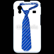 Coque Samsung ACE S5830 Cravate bleue
