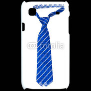 Coque Samsung Galaxy S Cravate bleue