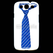 Coque Samsung Galaxy S3 Cravate bleue