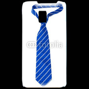 Coque LG P990 Cravate bleue