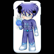Coque Samsung ACE S5830 Chibi style illustration of a superhero