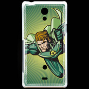 Coque Sony Xperia T Recycle Hero (with a cape)
