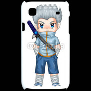 Coque Samsung Galaxy S Chibi style illustration of a superhero 2