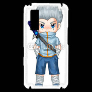 Coque Samsung Player One Chibi style illustration of a superhero 2