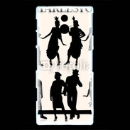 Coque Sony Xperia P Tableau charleston