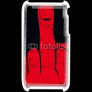 Coque iPhone 3G / 3GS Red hand show fuck