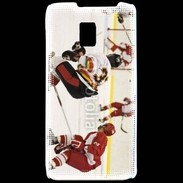 Coque LG P990 Joueur de Hockey sur glace