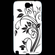 Coque Samsung Galaxy Note 2 motif fleurs 2