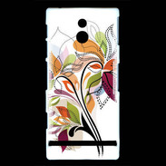 Coque Sony Xperia P Fleurs