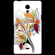 Coque Sony Xperia T Fleurs