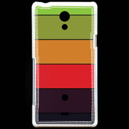 Coque Sony Xperia T couleurs 
