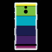 Coque Sony Xperia P couleurs 3