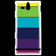 Coque SONY Xperia U couleurs 3