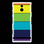 Coque Sony Xperia P couleurs 4