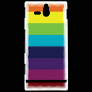 Coque SONY Xperia U couleurs 5