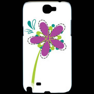Coque Samsung Galaxy Note 2 fleurs 4