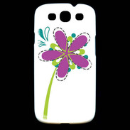 Coque Samsung Galaxy S3 fleurs 4