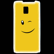 Coque LG P990 smiley 1
